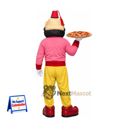 Pizza Chef Mascot Costume
