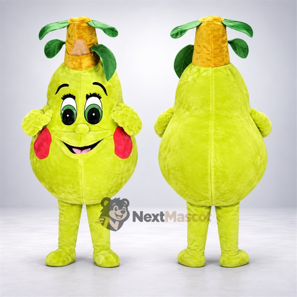 Pear Mascot Costume - Propeller