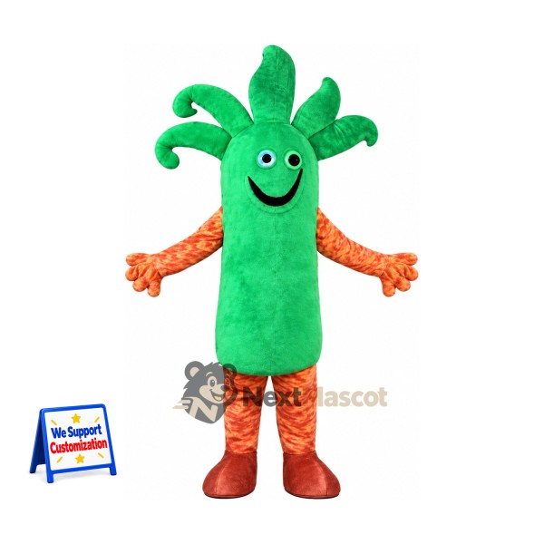 Germ Mascot Costume - Green for Parades