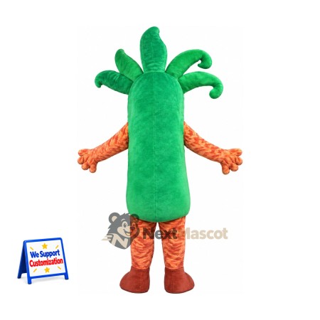 Germ Mascot Costume - Green for Parades Germ Mascot Costume - Green for Parades
