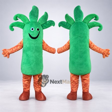 Germ Mascot Costume - Green for Parades Germ Mascot Costume - Green for Parades