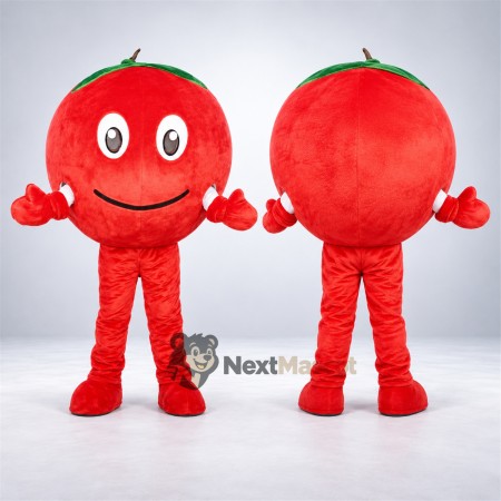 Tomato Mascot Costume - Red Arms and Legs Tomato Mascot Costume - Red Arms and Legs