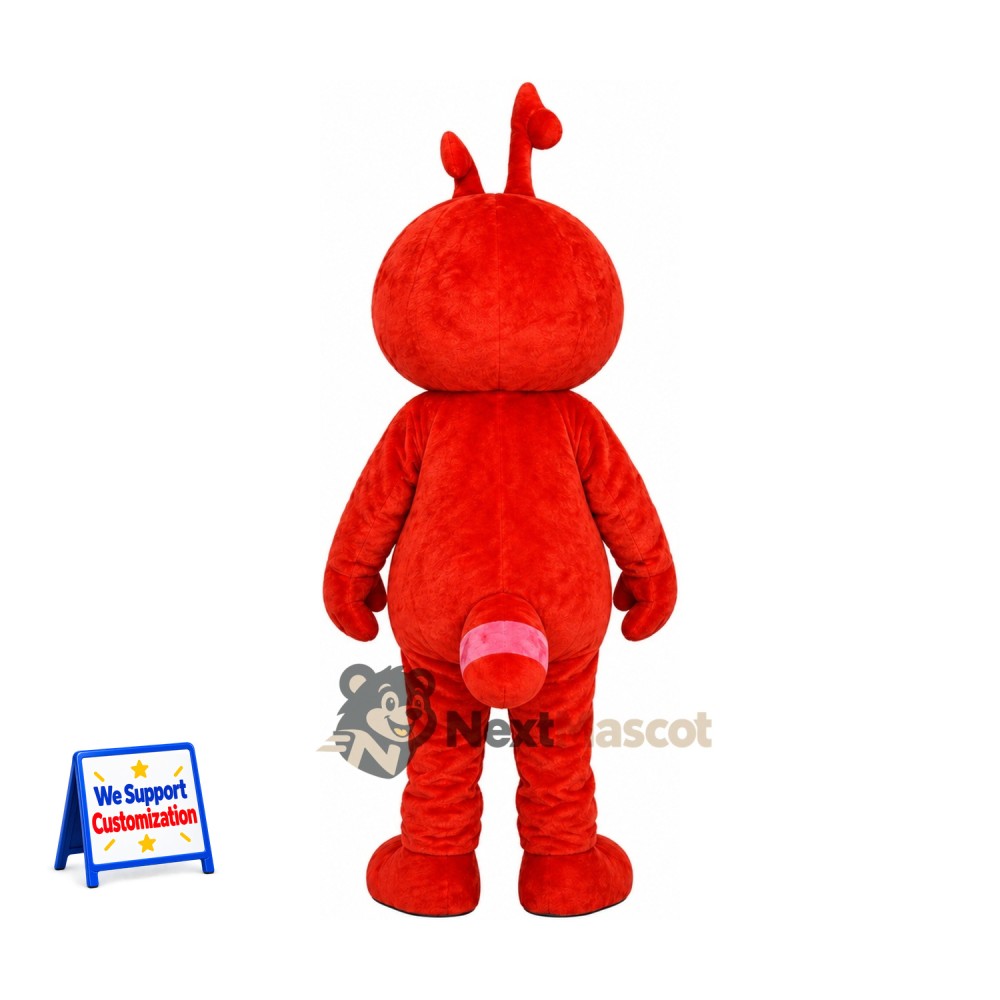 Alien Mascot Costume - Red