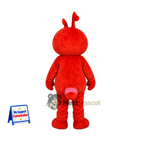 Alien Mascot Costume - Red