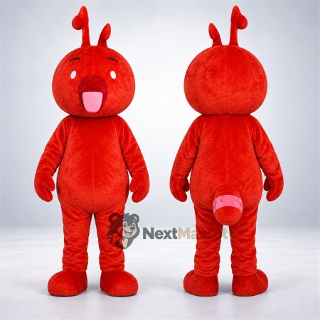 Alien Mascot Costume - Red
