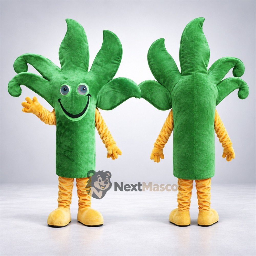 Germ Mascot Costume - Green for School Events Germ Mascot Costume - Green for School Events