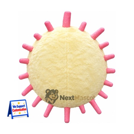 Smiley Sun Mascot Costume Smiley Sun Mascot Costume