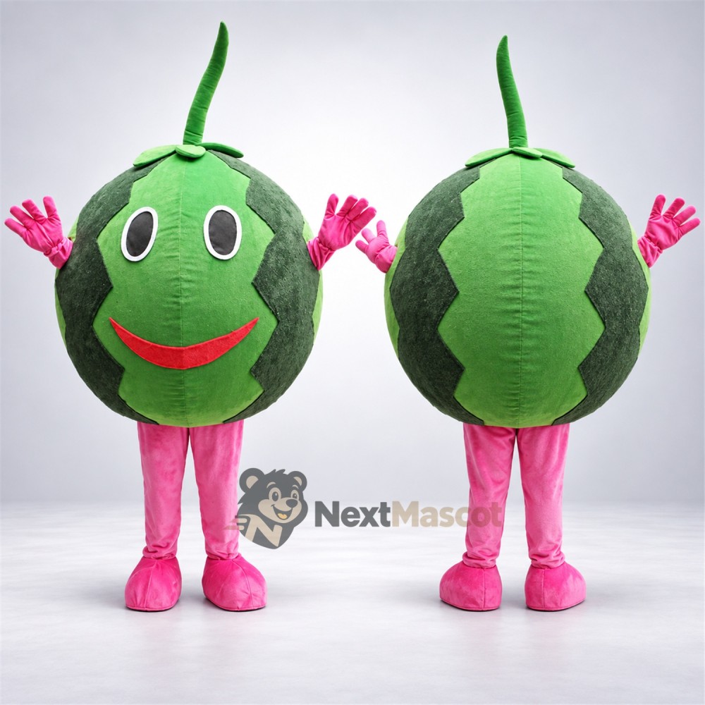 Watermelon Mascot Costume - Pink Pants