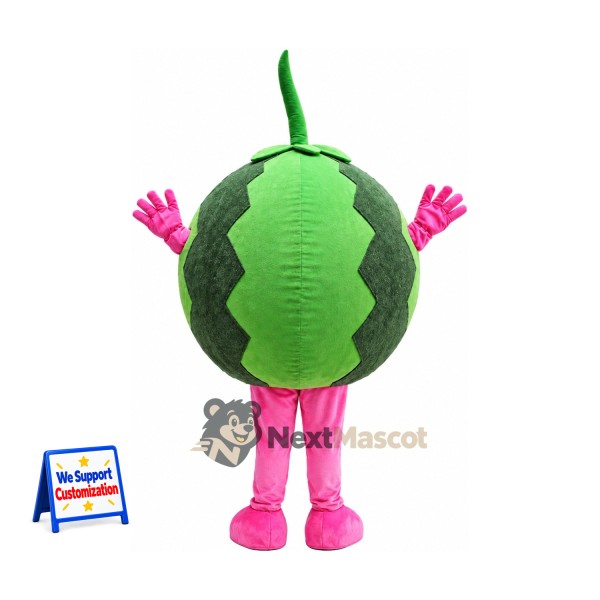 Watermelon Mascot Costume - Pink Pants Watermelon Mascot Costume - Pink Pants