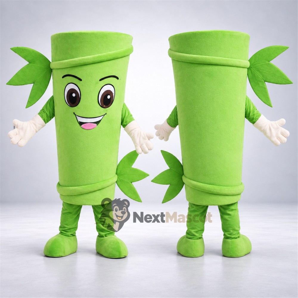 Bamboo Mascot Costume for Parades Bamboo Mascot Costume for Parades