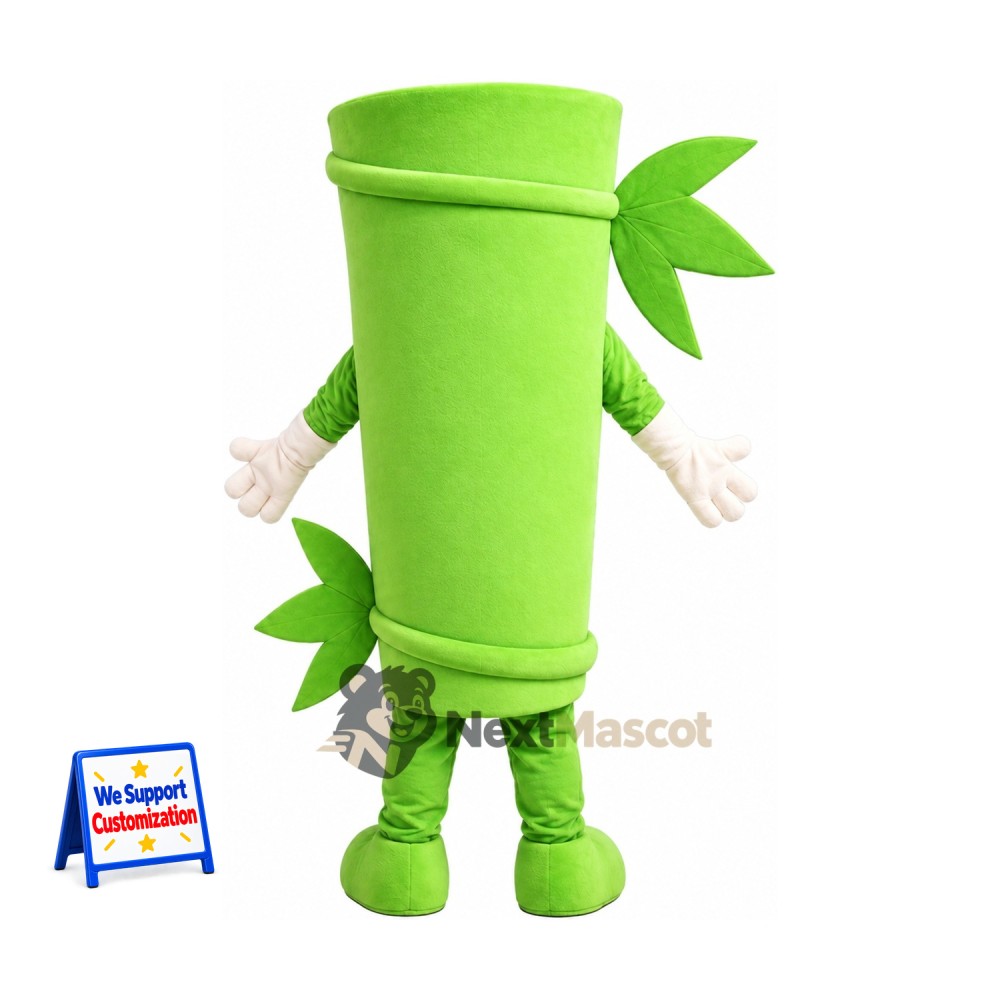 Bamboo Mascot Costume for Parades Bamboo Mascot Costume for Parades
