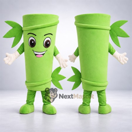 Bamboo Mascot Costume for Parades Bamboo Mascot Costume for Parades