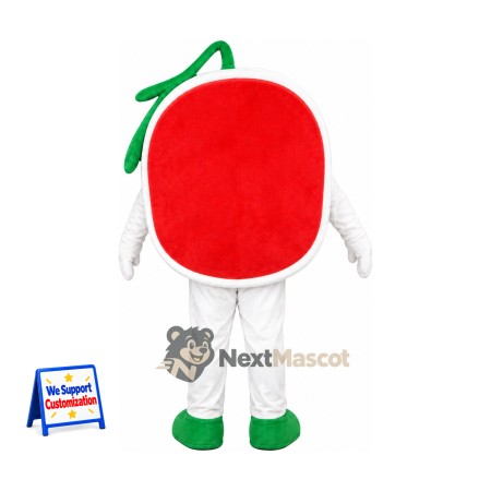 Watermelon Slice Mascot Costume - White Pants Watermelon Slice Mascot Costume - White Pants