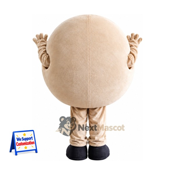 Bagel Mascot Costume - Big Nose and Black Shoes