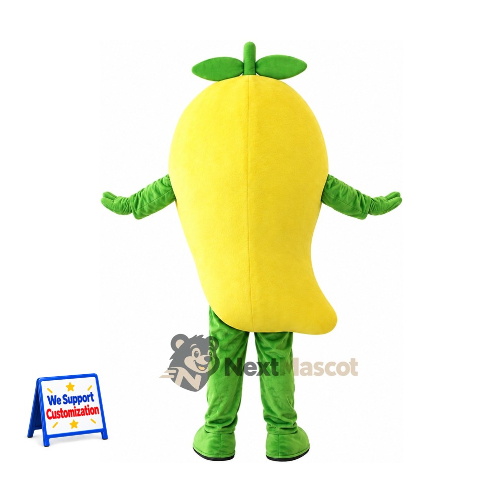 Mango Mascot Costume - Green Arms and Legs Mango Mascot Costume - Green Arms and Legs