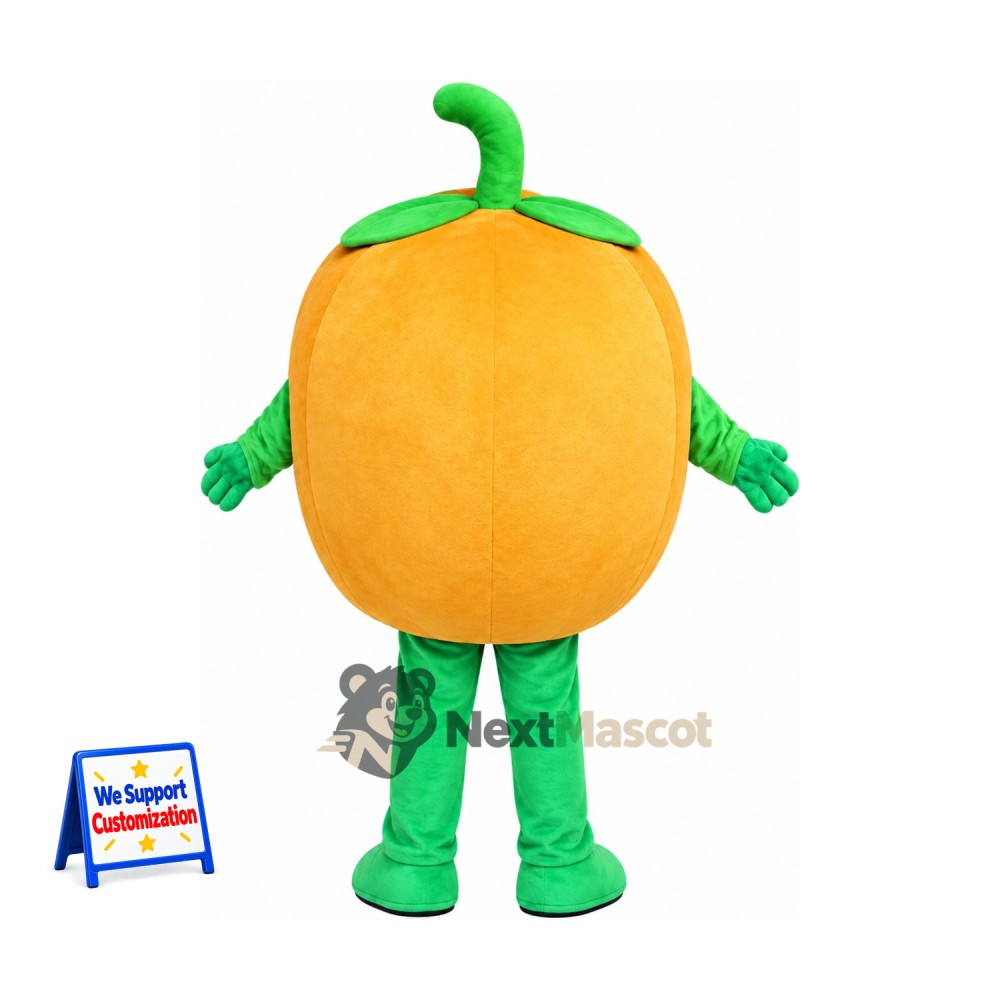 Jack O Lantern Mascot Costume - Green Arms and Legs Jack O Lantern Mascot Costume - Green Arms and Legs