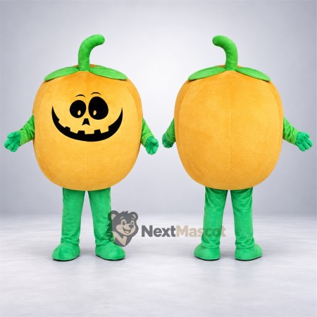 Jack O Lantern Mascot Costume - Green Arms and Legs Jack O Lantern Mascot Costume - Green Arms and Legs