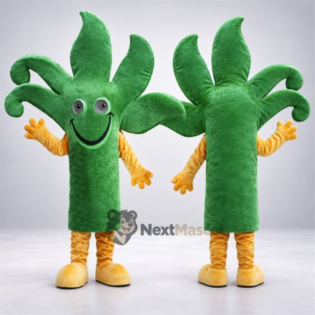 Germ Mascot Costume - Green for Community Events Germ Mascot Costume - Green for Community Events