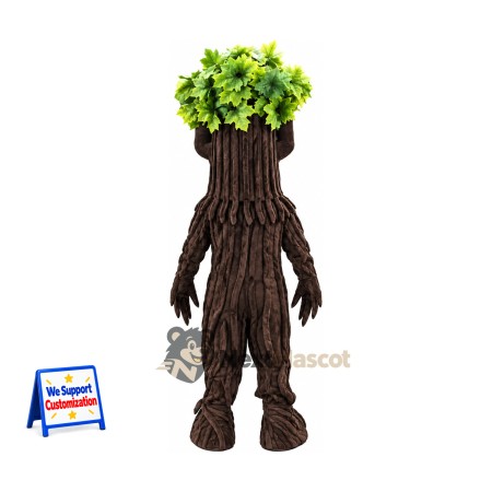 Tree Mascot Costume - Textured Brown Trunk Tree Mascot Costume - Textured Brown Trunk