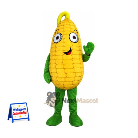 Corn Mascot Costume - Green Arms and Legs Corn Mascot Costume - Green Arms and Legs