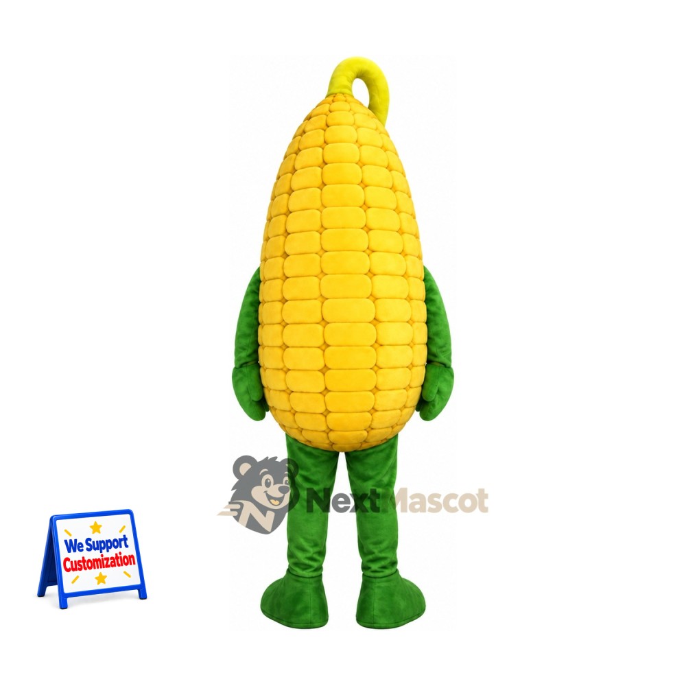 Corn Mascot Costume - Green Arms and Legs Corn Mascot Costume - Green Arms and Legs