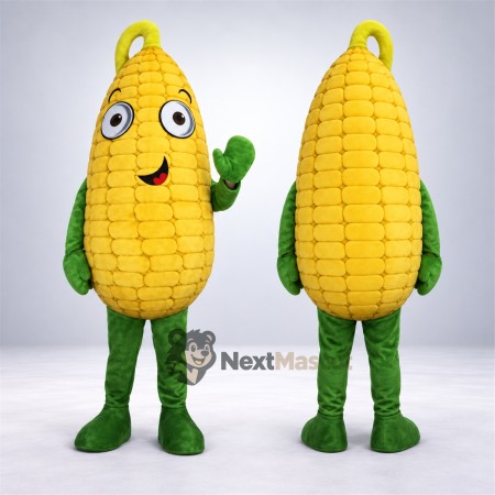 Corn Mascot Costume - Green Arms and Legs Corn Mascot Costume - Green Arms and Legs