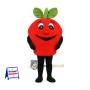 Apple Mascot Costume - Red, Black Arms and Legs for Food Fairs