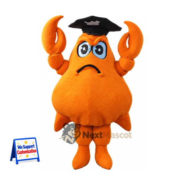 Crab Mascot Costume - Police Style