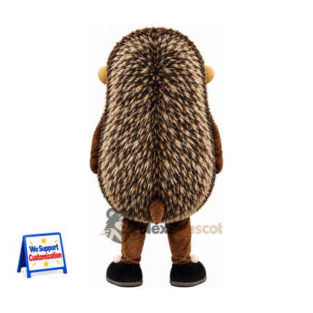 Hedgehog Mascot Costume - Glasses Hedgehog Mascot Costume - Glasses