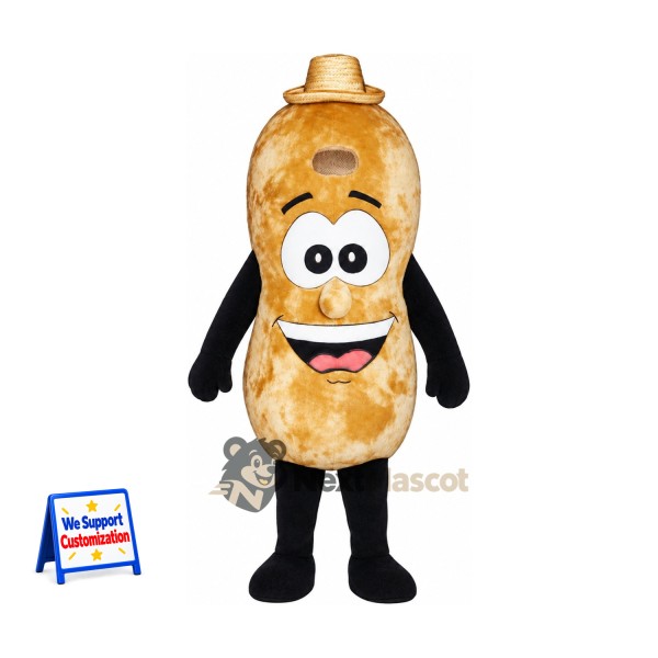 Peanut Mascot Costume - Hat for Food Festivals