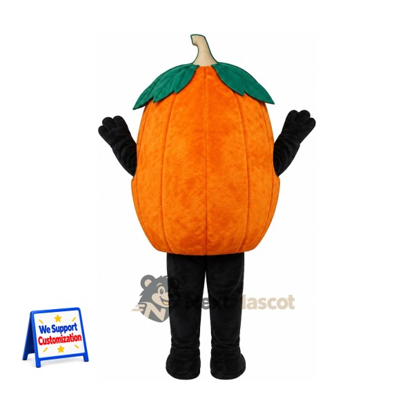 Pumpkin Mascot Costume - Big Smile and Black Legs Pumpkin Mascot Costume - Big Smile and Black Legs