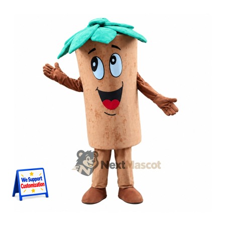 Tree Stump Mascot Costume