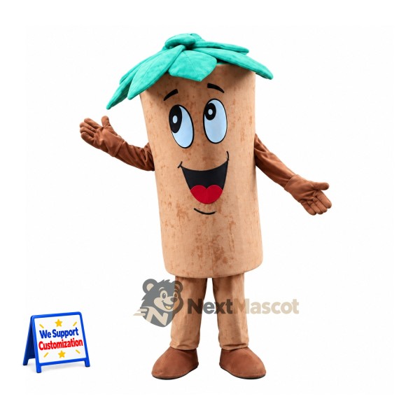Tree Stump Mascot Costume
