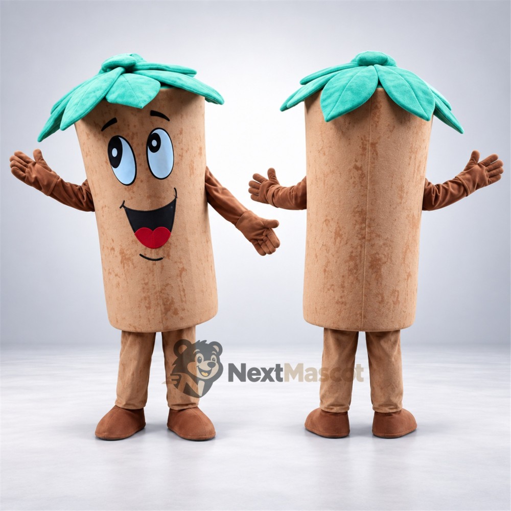 Tree Stump Mascot Costume