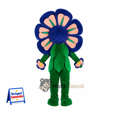 Flower Mascot Costume - Multicolor Flower Mascot Costume - Multicolor