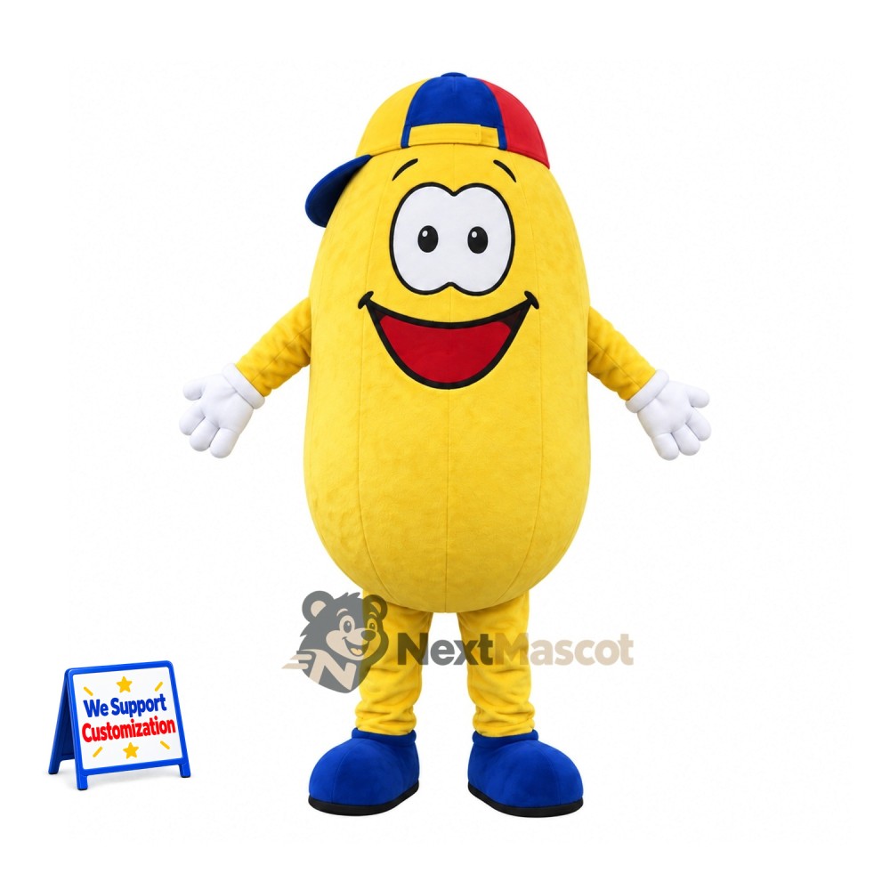 Potato Mascot Costume - Multicolor Cap Potato Mascot Costume - Multicolor Cap
