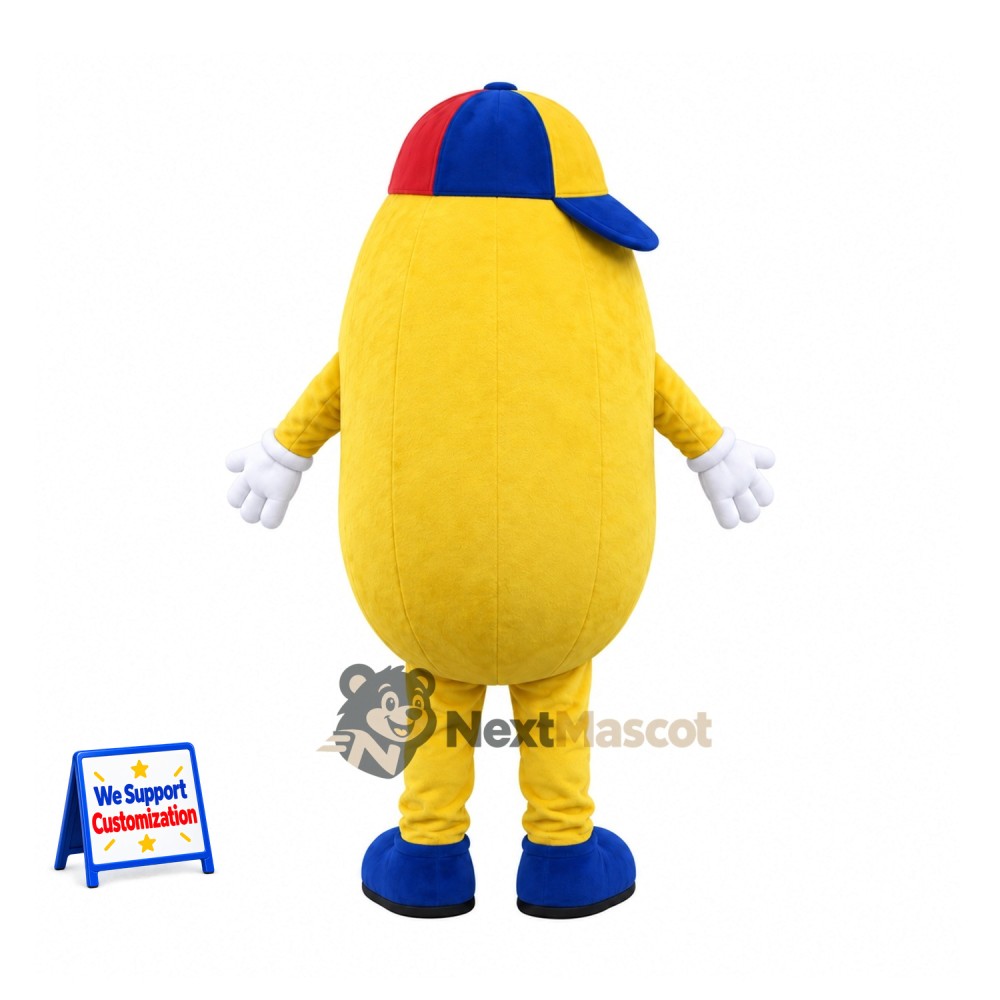 Potato Mascot Costume - Multicolor Cap Potato Mascot Costume - Multicolor Cap