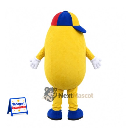 Potato Mascot Costume - Multicolor Cap Potato Mascot Costume - Multicolor Cap