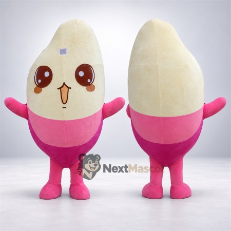 Ice Cream Cup Mascot Costume - Pink Arms and Legs