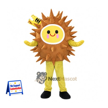 Durian Mascot Costume Durian Mascot Costume