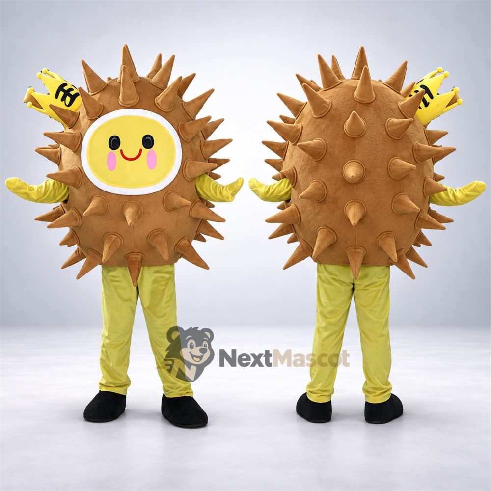 Durian Mascot Costume Durian Mascot Costume