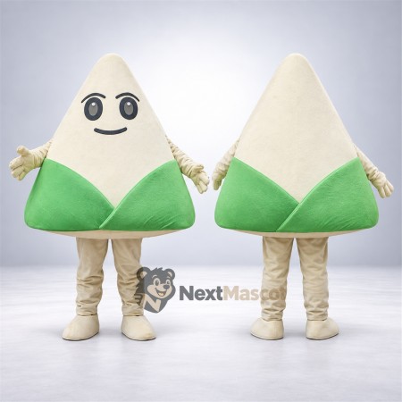 Rice Dumpling Mascot Costume - Gray Eyes Rice Dumpling Mascot Costume - Gray Eyes