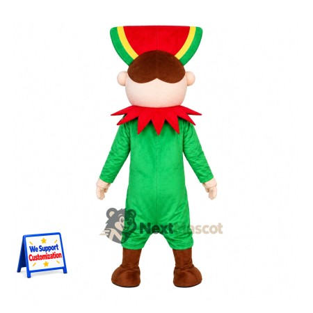 Watermelon Head Character Mascot Costume for Food Festivals Watermelon Head Character Mascot Costume for Food Festivals