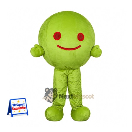 Ball Mascot Costume - Green Ball Mascot Costume - Green